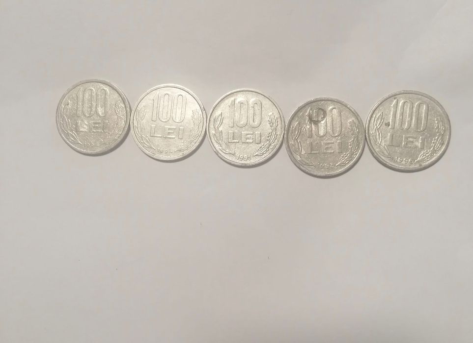 Monede 100 Lei din anii 90