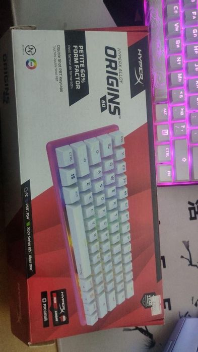 Продам HyperX alloy origins 60%