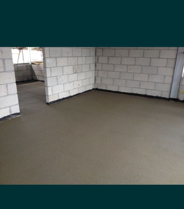 Стройтельные услуги траншей и стяжки