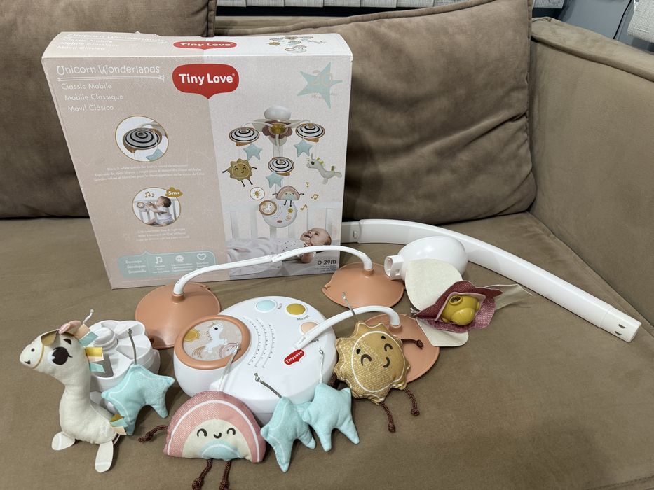 Музикална въртележка/играчка Tiny Love 2в1 0-24м