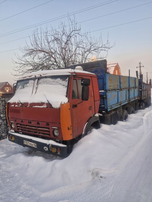 Камаз 5320 с прицепом
