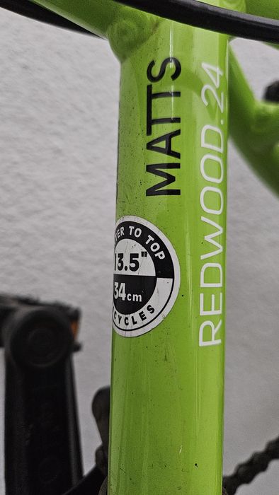 Bicicleta copii Merida Matts Redwood 24