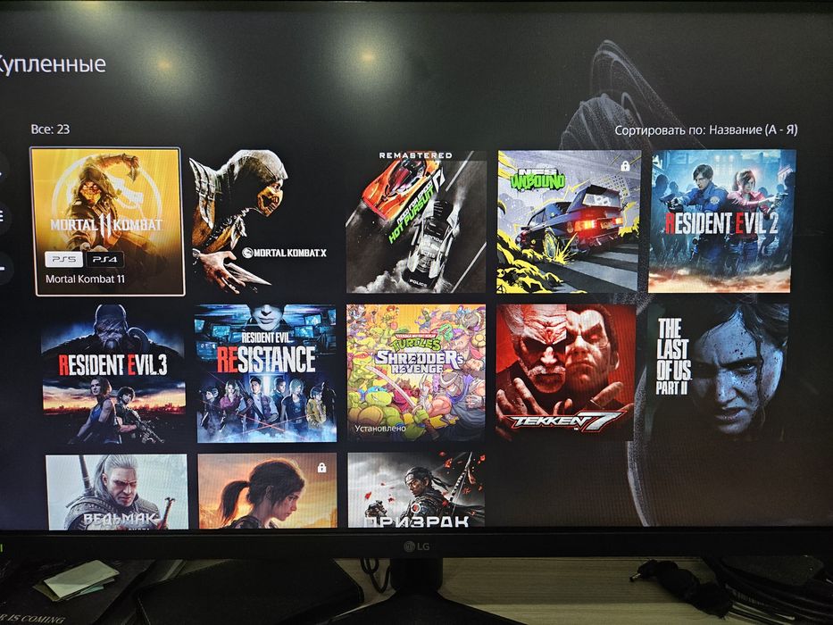 Полный сэтап Playstation 5