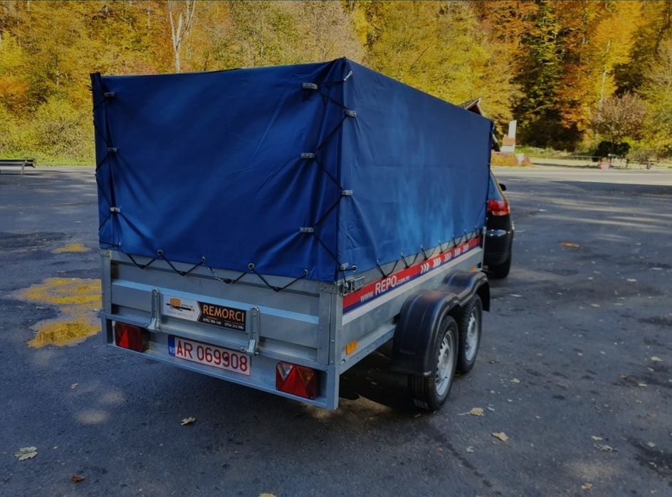 Inchiriez remorci 2 axe 750 kg