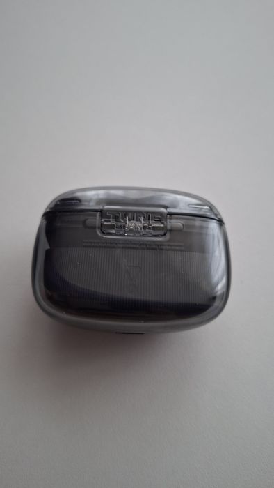 Casti wireless JBL Tune Beam 2 Ghost Edition, microfon, Bluetooth, neg