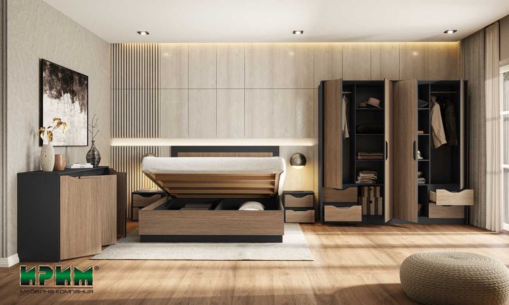 Спален комплект Сити 7092