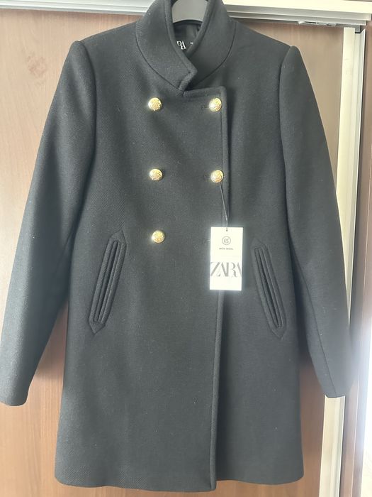 Вълнено палто Зара