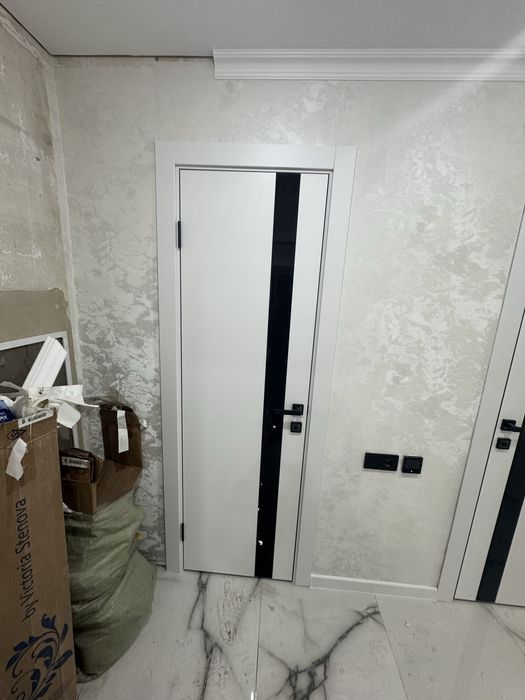 Установка дверей.