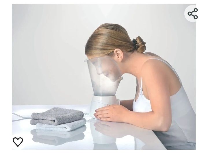 Sauna faciala și inhalator 2 în 1 Silvercreste