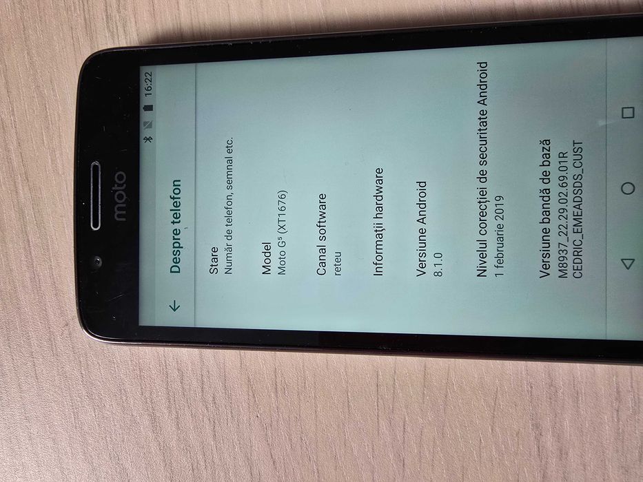 Motorola G4 Plus , G5 , E5 Play
