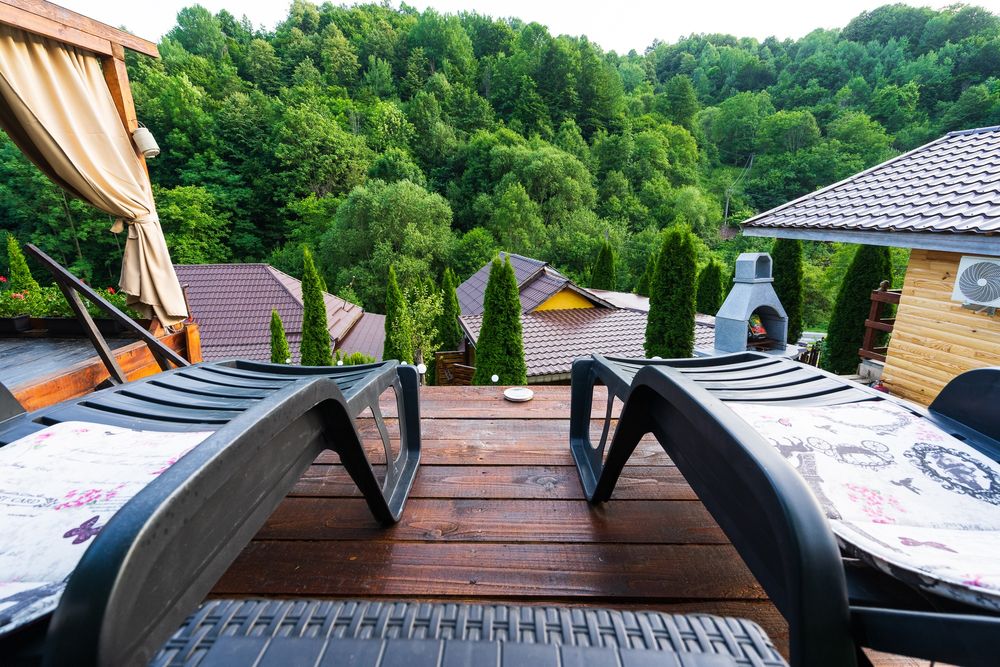 Cabană de închiriat cu ciubăr