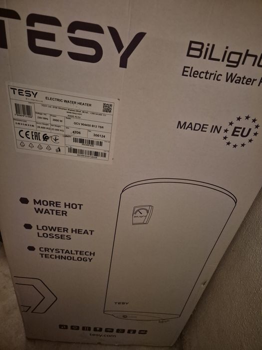 Обемен Бойлер Tesy