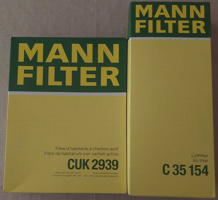 Филтри MANN C35 154 и CUK 2939