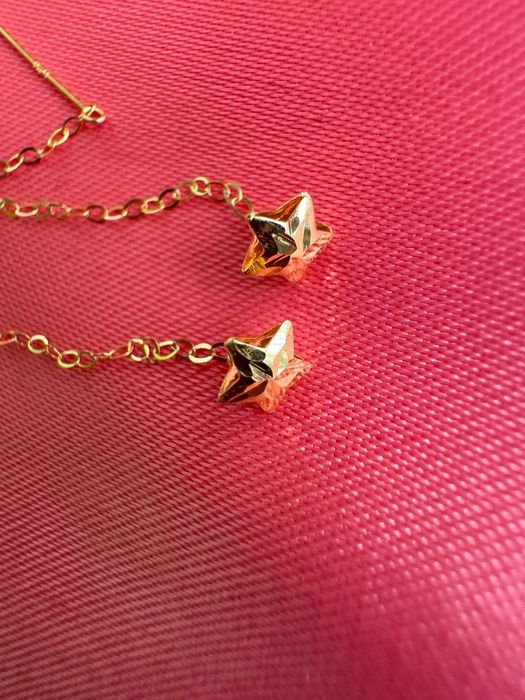 Золото серьги 750