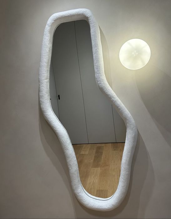 Oglinda decorativa/Oglinda LED stil wabisabi