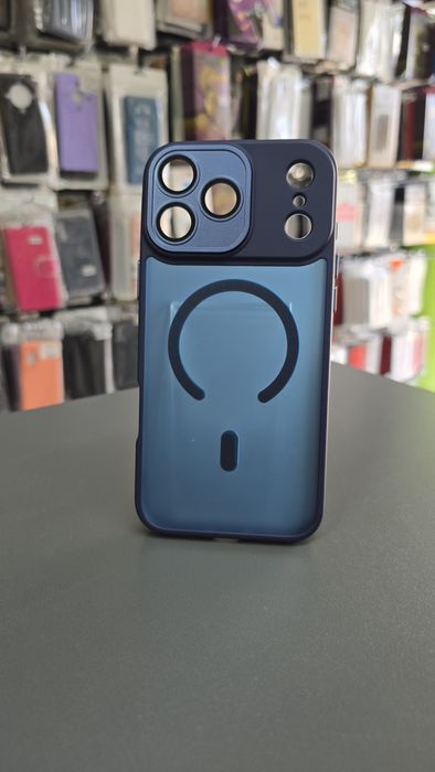 Силиконов гръб защита на камерата кейс Magsafe за iPhone 17 Pro Max