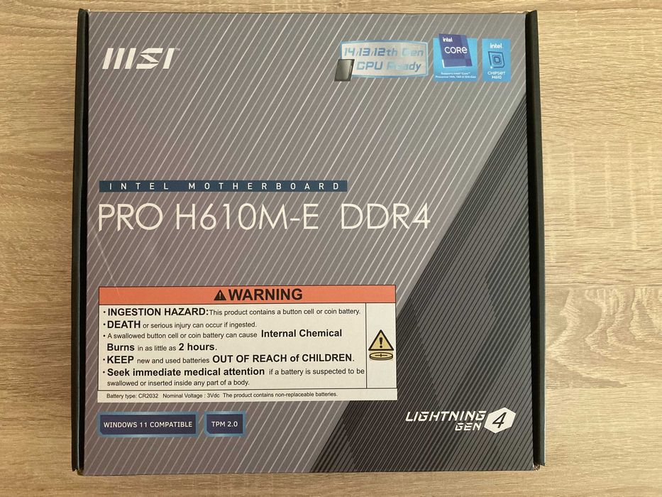 Геймърски компютър, Intel Core i7 12700 / Intel B570 10GB / 16GB RAM / 512GB NVMe