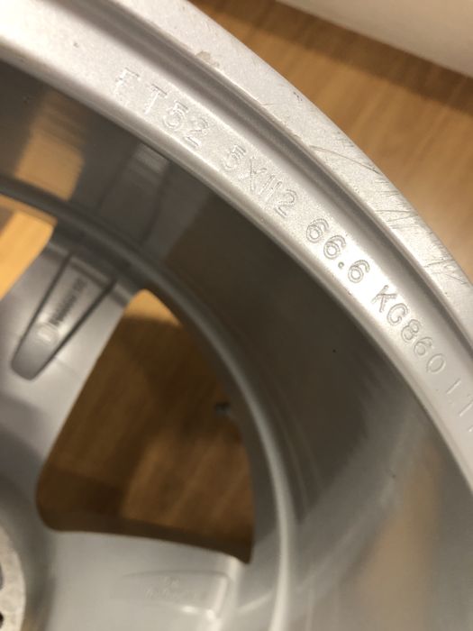 Jante aliaj Mercedes R18 in 2 latimi