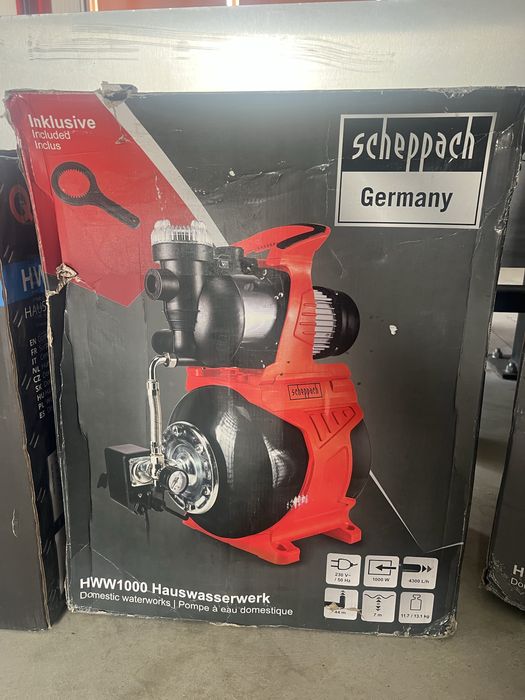 Нов Хидрофор Scheppach 1300W , 1000W , Güde 600W