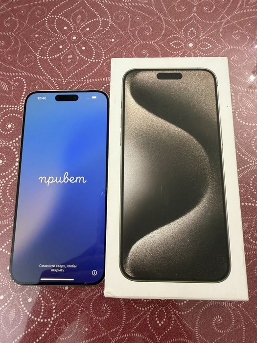 Iphone 15 pro max 512 GB silver