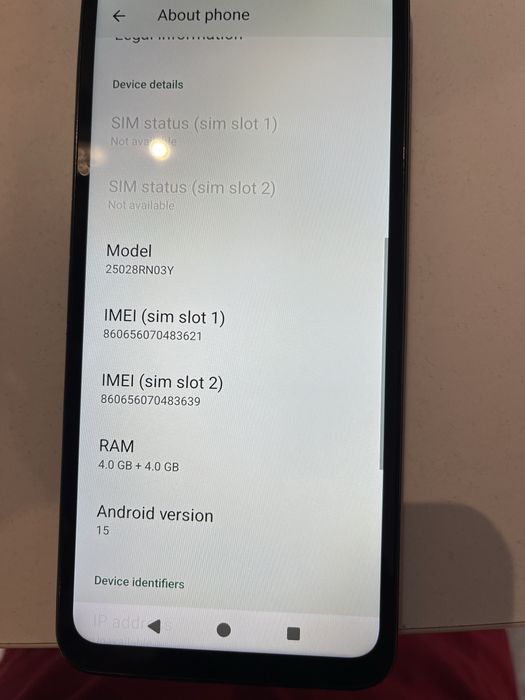 Redmi A5 stare buna