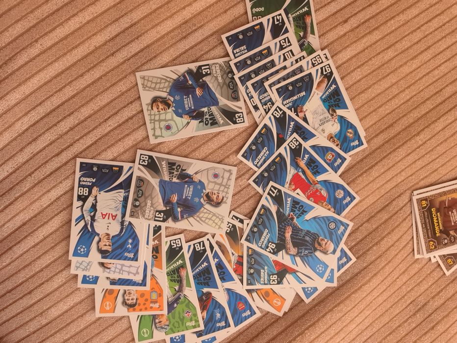 Футболни карти match attax 2025/2026