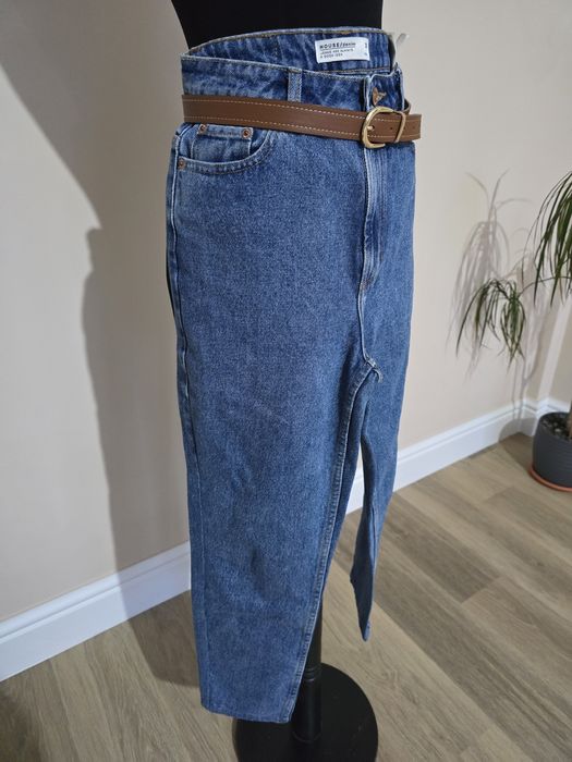 Blugi dama marime 36 Denim gros talie inalta