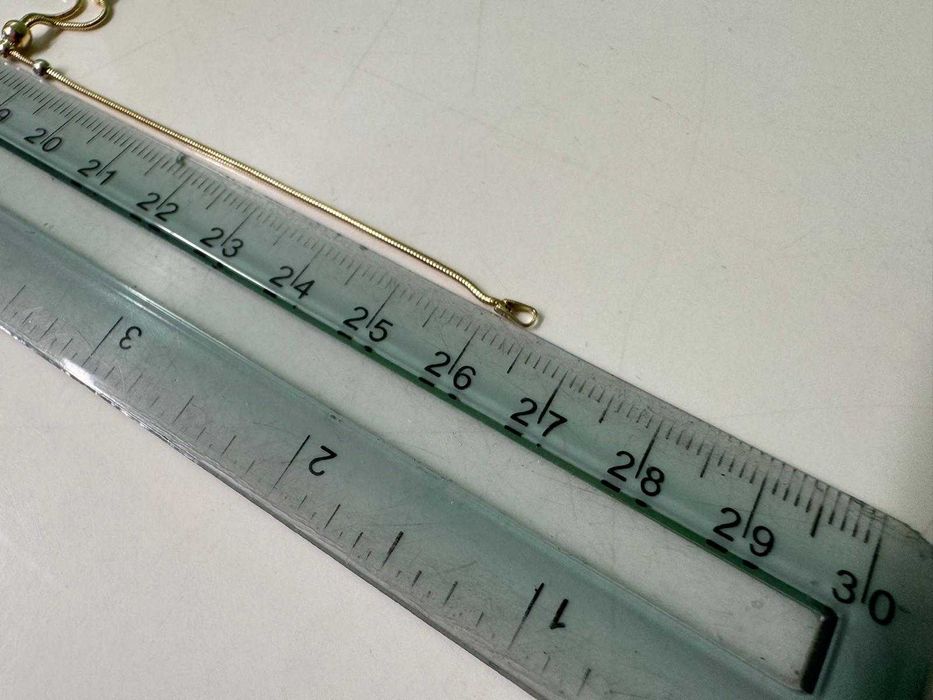 Bratara picior aur 14K 3.31g 27cm (B-59225)(Iulius) Garantie 2 ani!