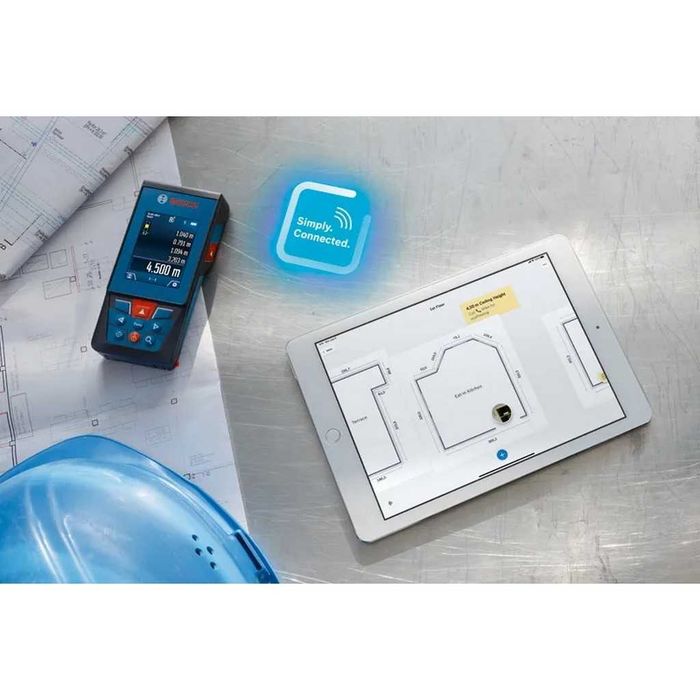 Лазерна ролетка Bosch GLM 100-25 C Professional, 100 м, Bluetooth