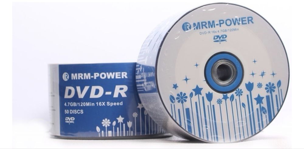 DVD-диск MRM-POWER MRMDVD. Диск - болванка. Пустые - для записи