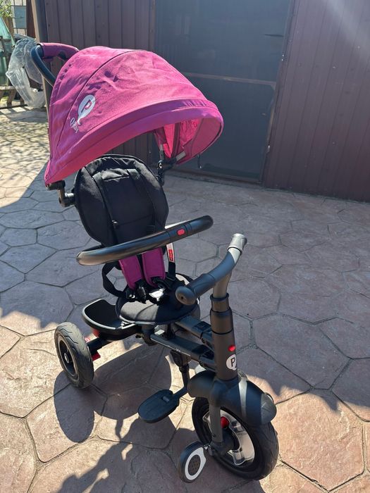 Tricicletă pliabilă QPlay Rito Rubber Violet – Ca nouă
