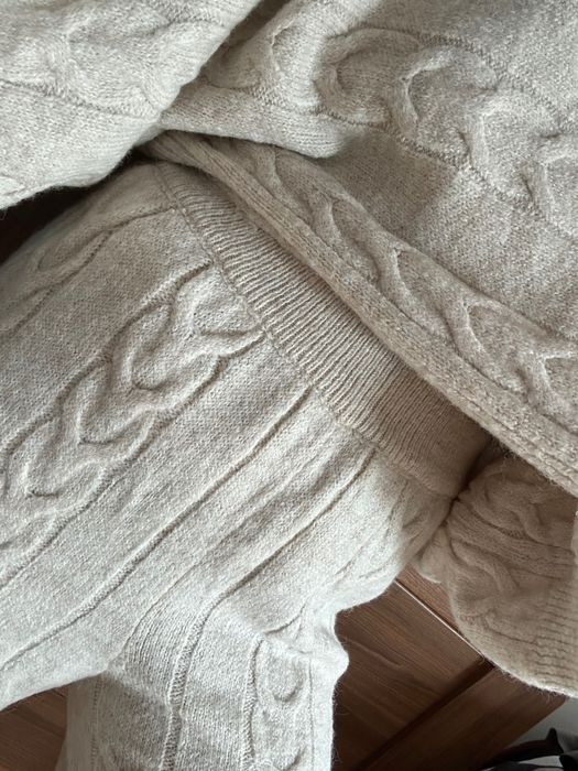 Плетен сет от топ и долница