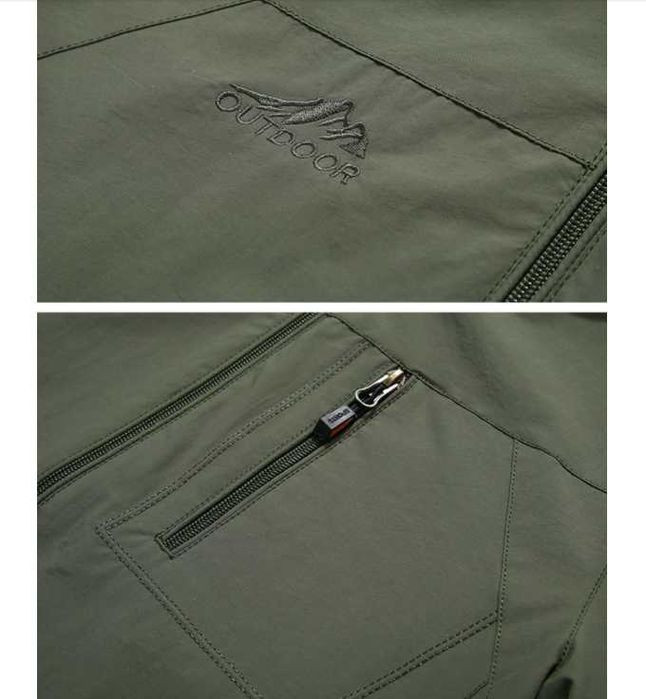 Новые мужские куртки с капюшоном водоветрозащитные р.50 - 60 до 120 кг