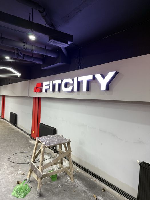 Наружная реклама Абьемная буква