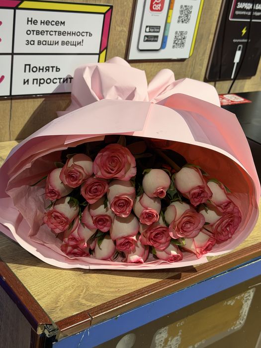 Розы цветы минии