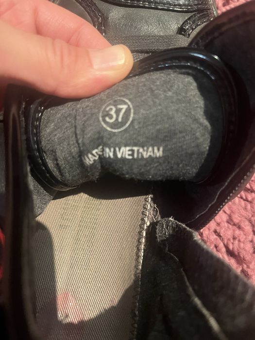 Кожени обувки Love Moschino