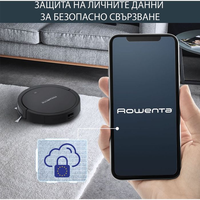 Прахосмукачка робот ROWENTA X-PLORER SERIE 50 RR7375WH почистване с моп