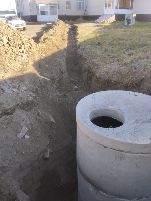 Установка септика под ключ