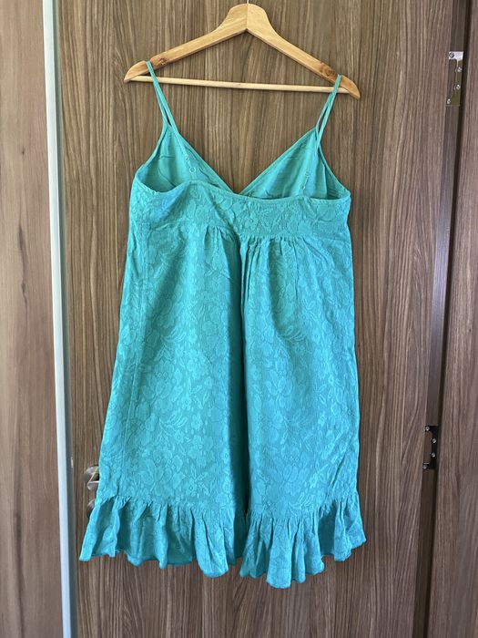 Синя лятна рокля с регулируеми презрамки