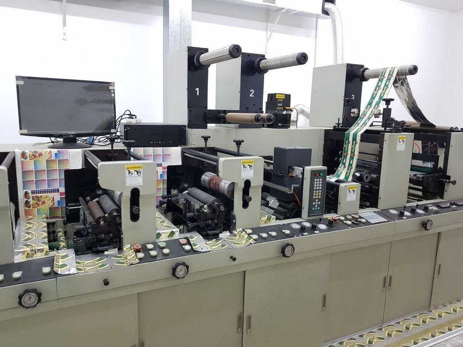 Продается готовый бизнес производства этикеток. Флексо машина