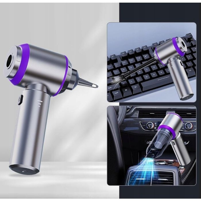 Aspirator cu încărcare rapidă,7 capete de aspirare și suflare