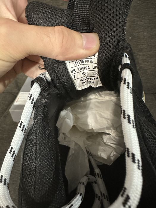 Balenciaga Triple S Black White Red