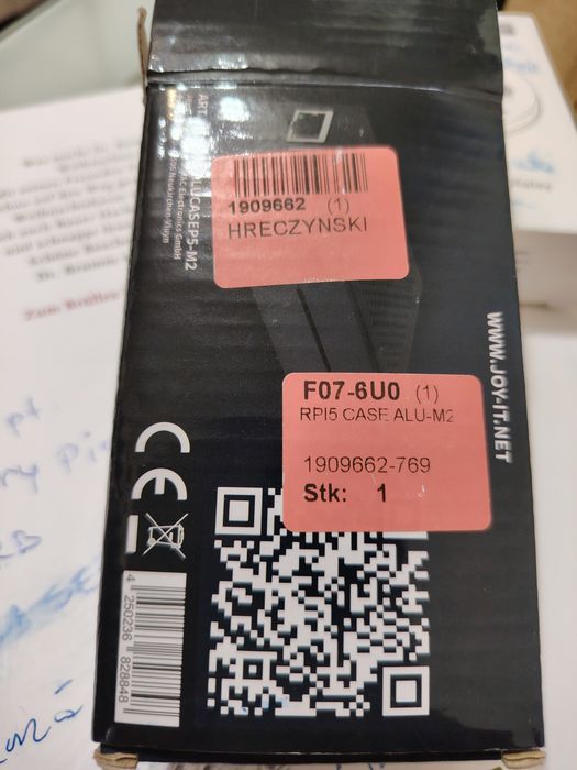 Carcasa pentru Raspberry Pi5 model RB