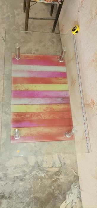 Стъклена холна масичка