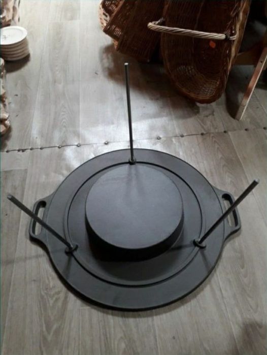 Disc gratar mare din fonta de 49 cm