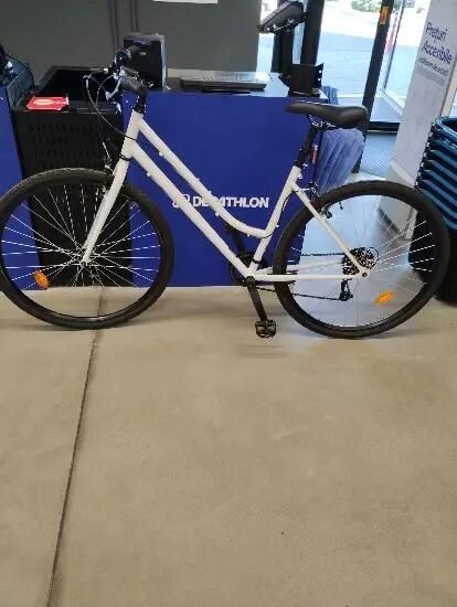 Bicicletă polivalentă cadru jos Expl 50 Gri - (SecondHand) Decathlon