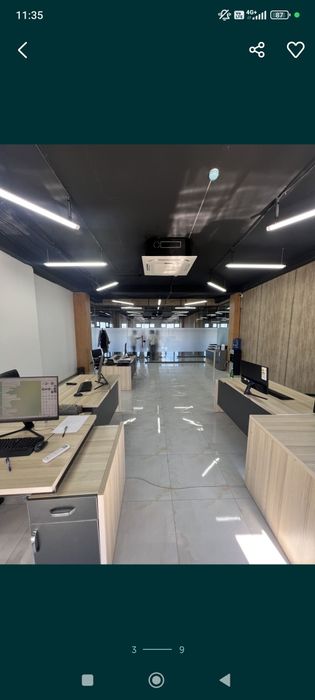 Аренда в новом бизнес центре 450 м2 помещения