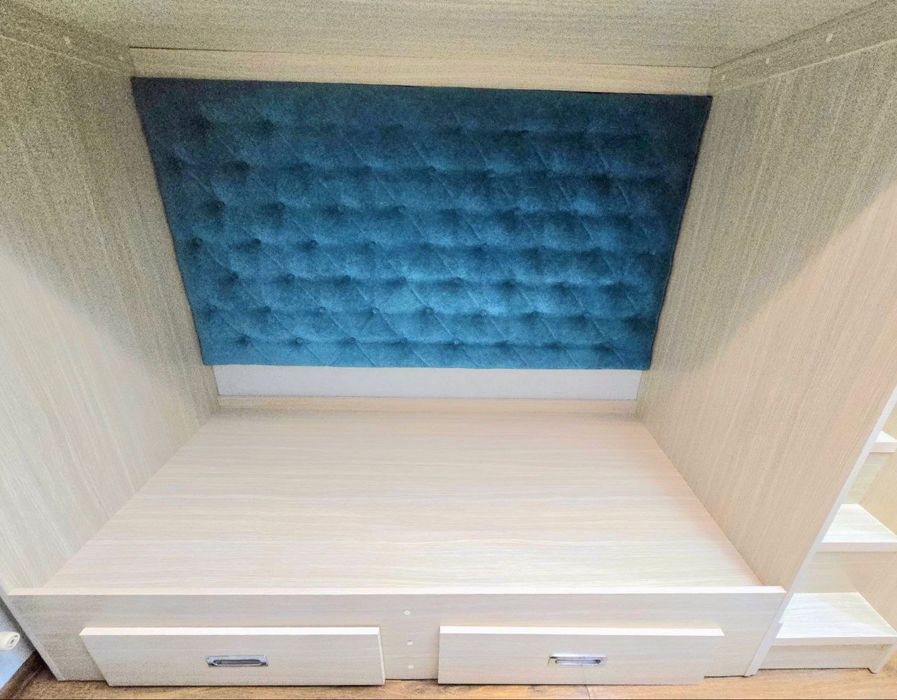 Детская двухъярусная кровать из МДФ