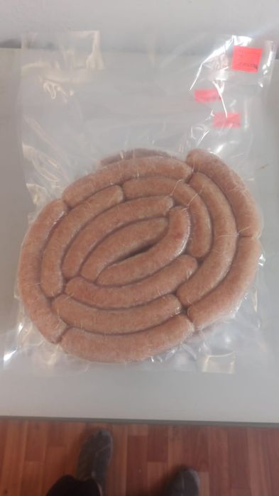 Домашние сосиски куриные