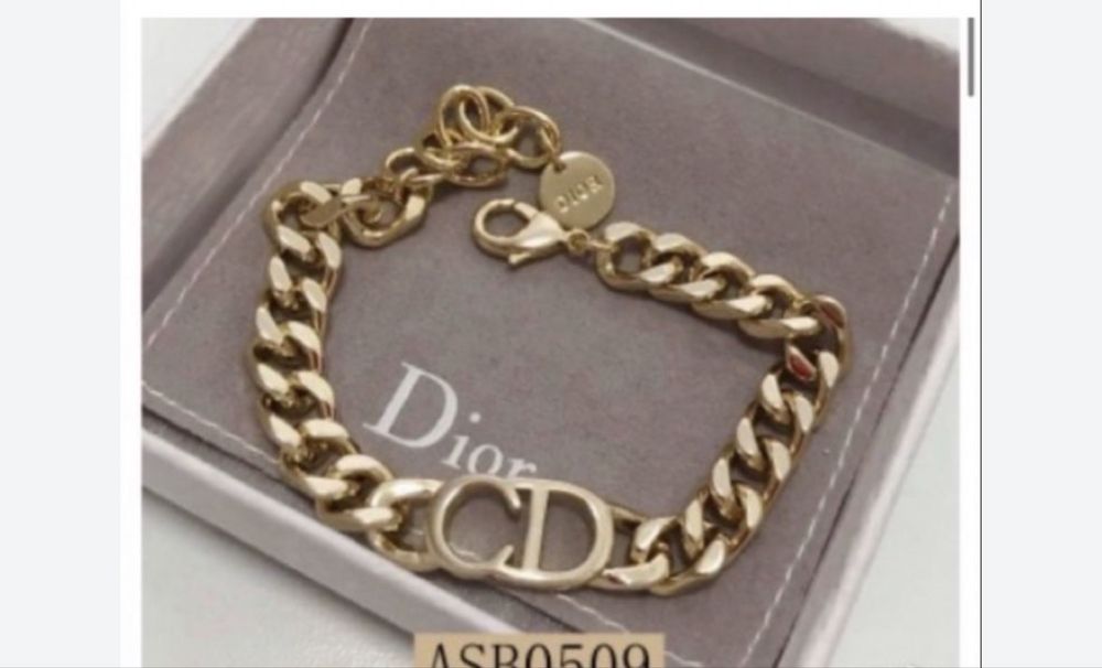 Ново перлено колие гривна Диор